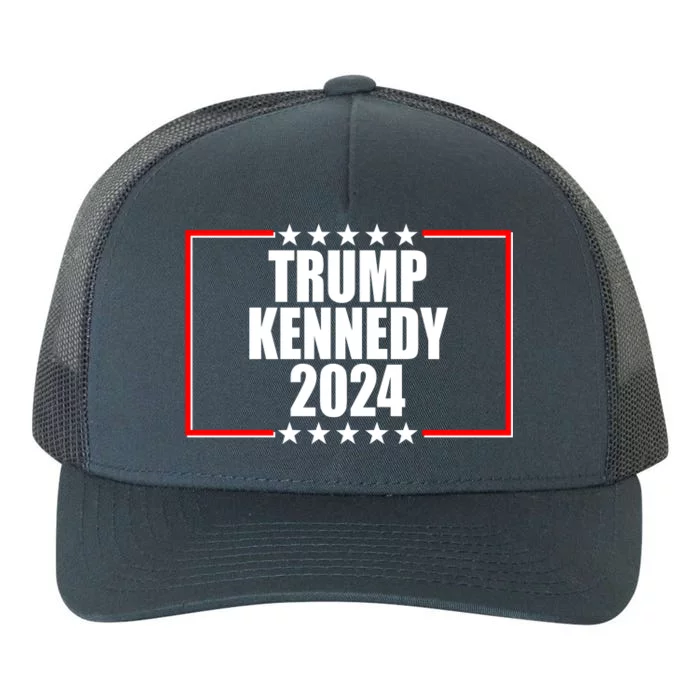 Trump Kennedy 2024 Election Logo Yupoong Adult 5-Panel Trucker Hat