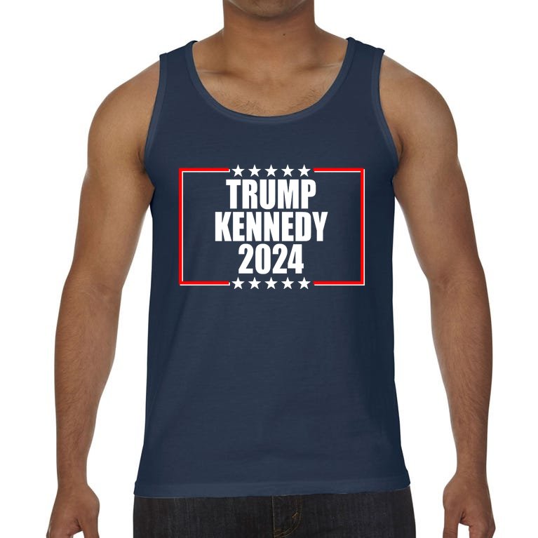 Trump Kennedy 2024 Election Logo Comfort Colors® Tank Top | TeeShirtPalace
