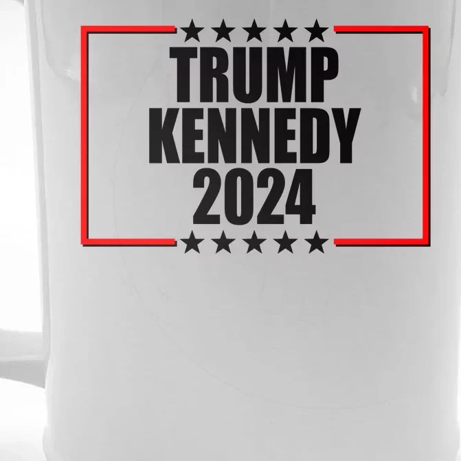 Trump Kennedy 2024 Election Logo Front & Back Beer Stein