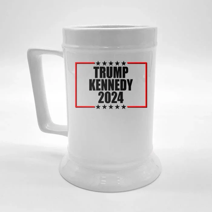 Trump Kennedy 2024 Election Logo Front & Back Beer Stein