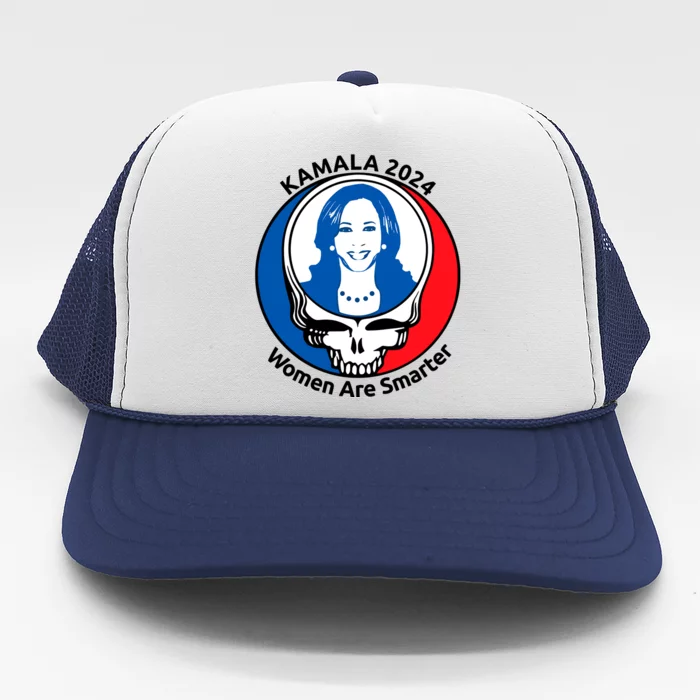 Tiffany Kamala 2024 Women Are Smarter Limited Trucker Hat