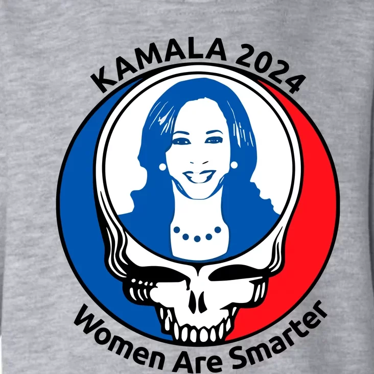 Tiffany Kamala 2024 Women Are Smarter Limited Toddler Hoodie