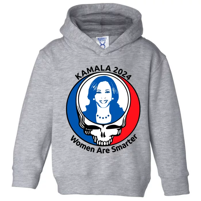 Tiffany Kamala 2024 Women Are Smarter Limited Toddler Hoodie