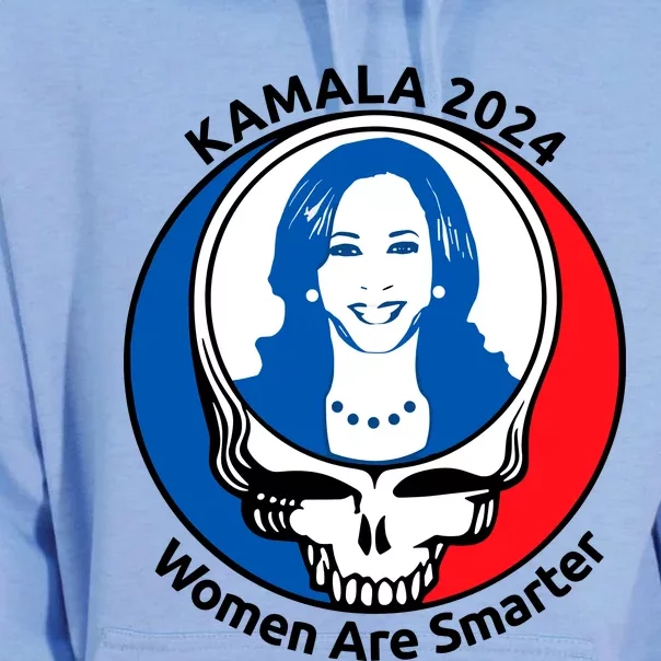 Tiffany Kamala 2024 Women Are Smarter Limited Unisex Surf Hoodie