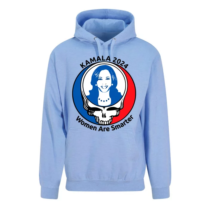 Tiffany Kamala 2024 Women Are Smarter Limited Unisex Surf Hoodie