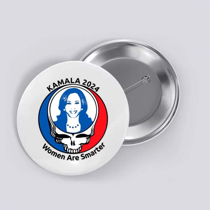 Tiffany Kamala 2024 Women Are Smarter Limited Button