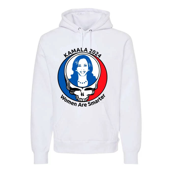 Tiffany Kamala 2024 Women Are Smarter Limited Premium Hoodie