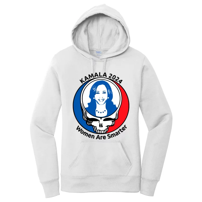 Tiffany Kamala 2024 Women Are Smarter Limited Women's Pullover Hoodie