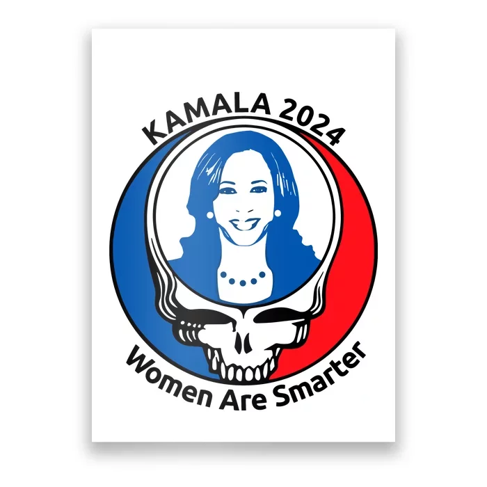 Tiffany Kamala 2024 Women Are Smarter Limited Poster