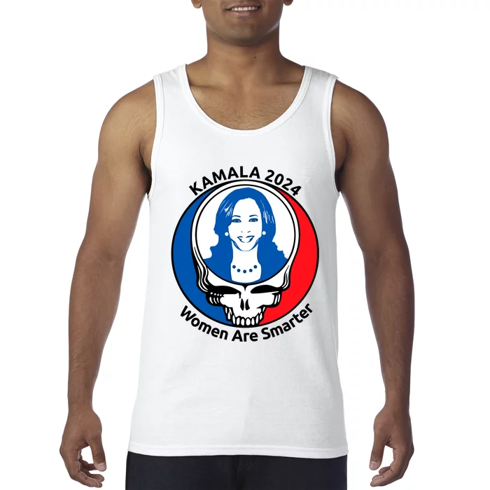 Tiffany Kamala 2024 Women Are Smarter Limited Tank Top