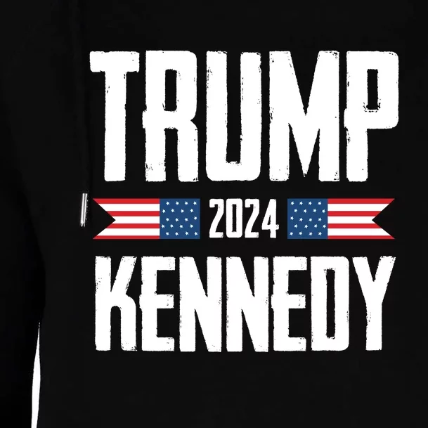 Trump Kennedy 2024 Rfk Jr Womens Funnel Neck Pullover Hood