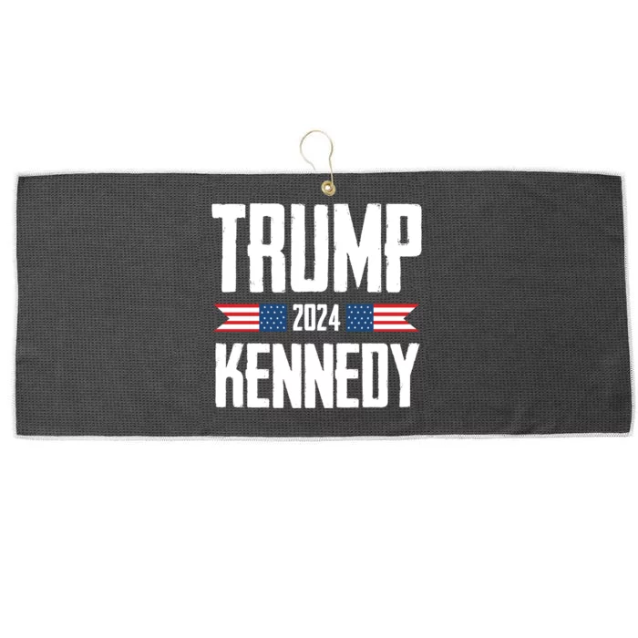 Trump Kennedy 2024 Rfk Jr Large Microfiber Waffle Golf Towel