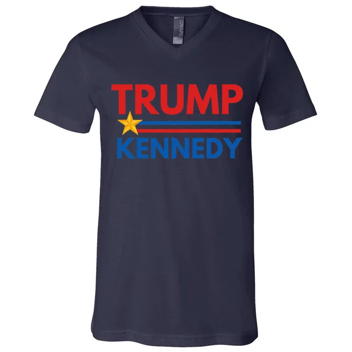 Trump Kennedy 2024 Election Year V-Neck T-Shirt