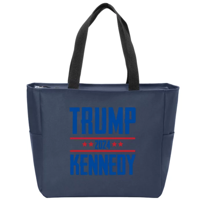 Trump Kennedy 2024 Rfk Jr Zip Tote Bag