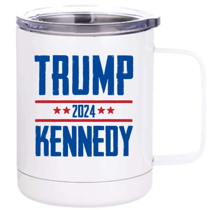 Trump Kennedy 2024 Rfk Jr Front & Back 12oz Stainless Steel Tumbler Cup