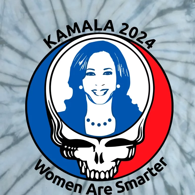 Tiffany Kamala 2024 Women Are Smarter Limited Tie-Dye T-Shirt