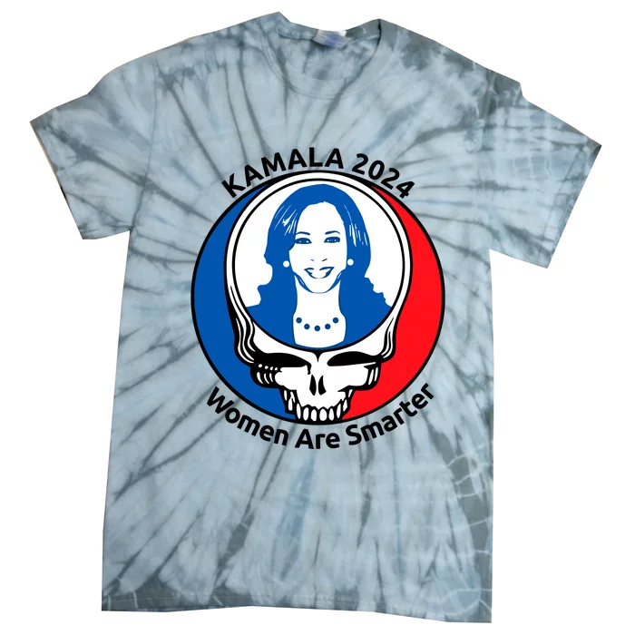 Tiffany Kamala 2024 Women Are Smarter Limited Tie-Dye T-Shirt