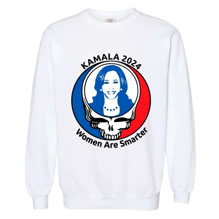 Tiffany Kamala 2024 Women Are Smarter Limited Garment-Dyed Sweatshirt