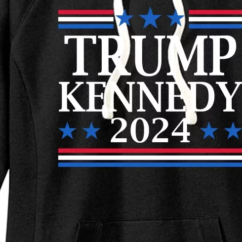 Trump Kennedy 2024 Pro Republican Eleciton Women's Fleece Hoodie