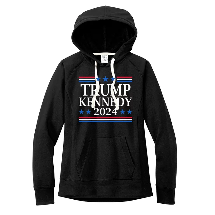 Trump Kennedy 2024 Pro Republican Eleciton Women's Fleece Hoodie