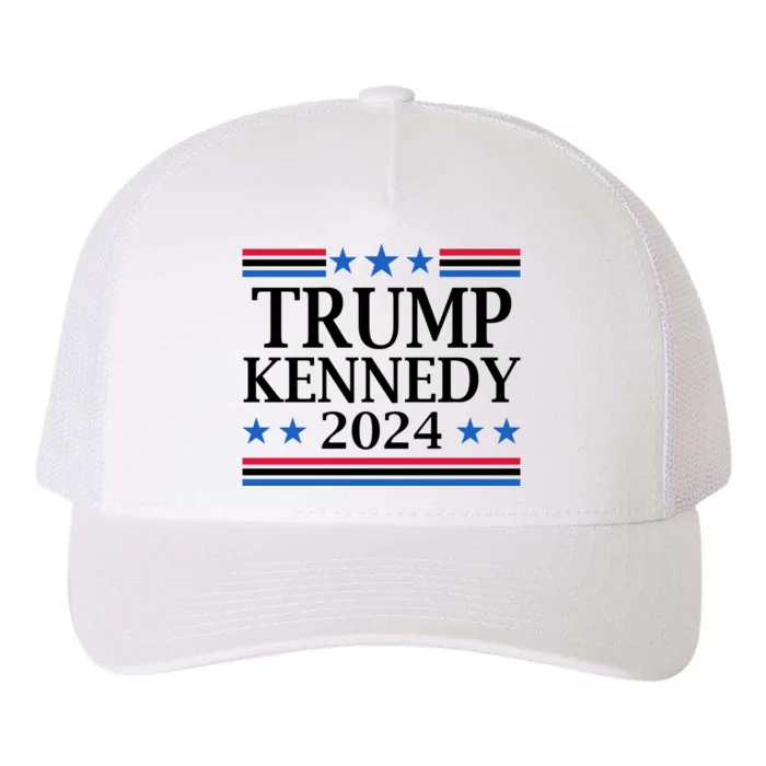 Trump Kennedy 2024 Pro Republican Eleciton Yupoong Adult 5-Panel Trucker Hat