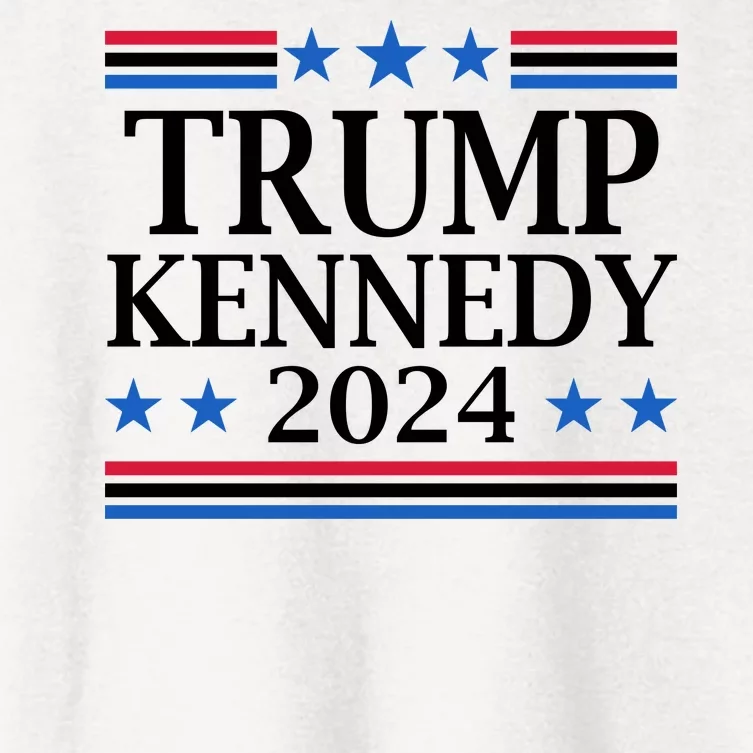 Trump Kennedy 2024 Pro Republican Eleciton Women's Crop Top Tee