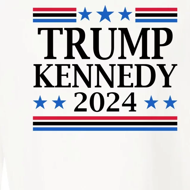 Trump Kennedy 2024 Pro Republican Eleciton Cropped Pullover Crew