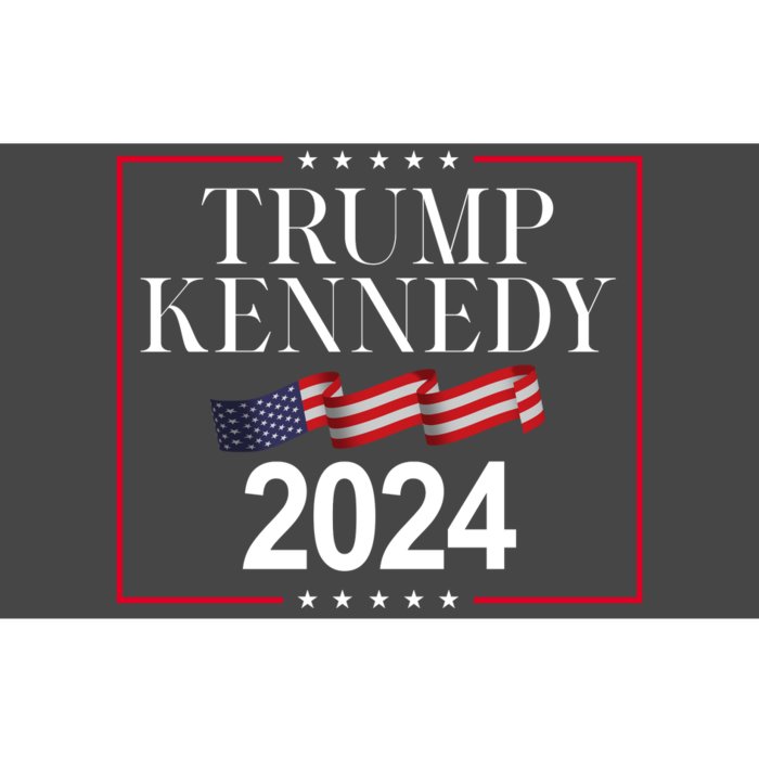 Trump Kennedy 2024 Usa Flag Election Bumper Sticker