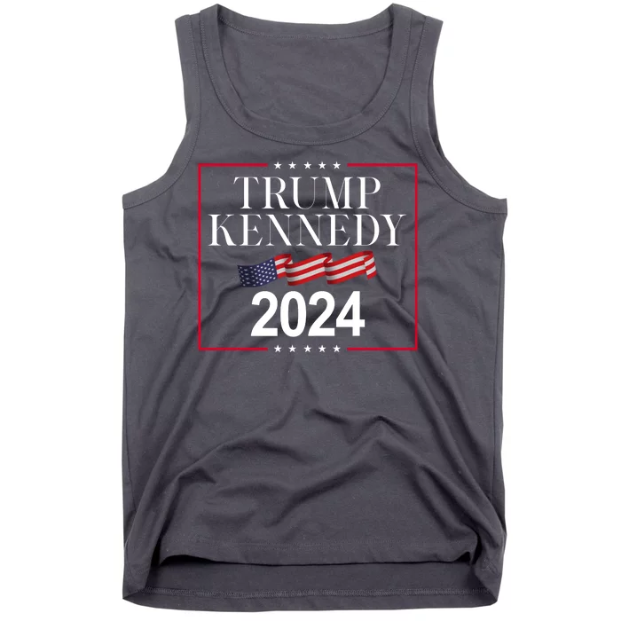 Trump Kennedy 2024 Usa Flag Election Tank Top