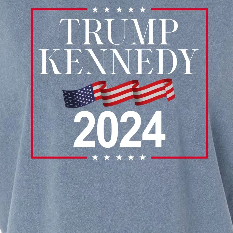 Trump Kennedy 2024 Usa Flag Election Garment-Dyed Women's Muscle Tee