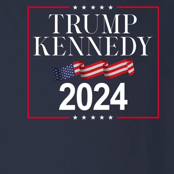 Trump Kennedy 2024 Usa Flag Election Toddler Long Sleeve Shirt