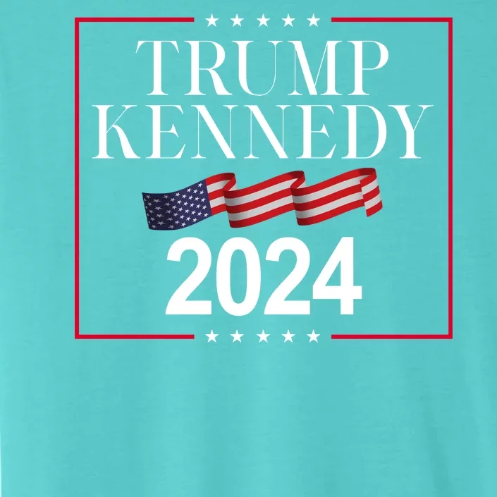 Trump Kennedy 2024 Usa Flag Election ChromaSoft Performance T-Shirt