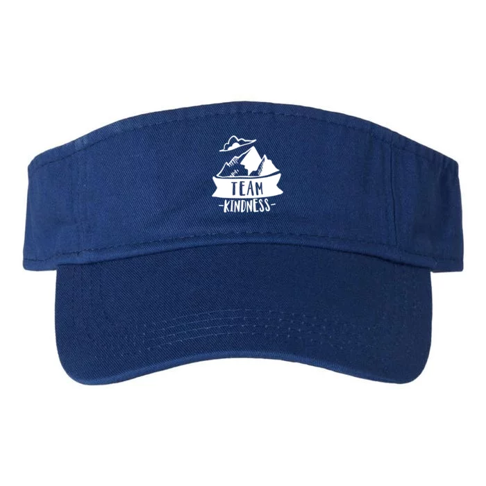 Team Kindness Anti Bullying Kind Week Unity Day Gift Valucap Bio-Washed Visor