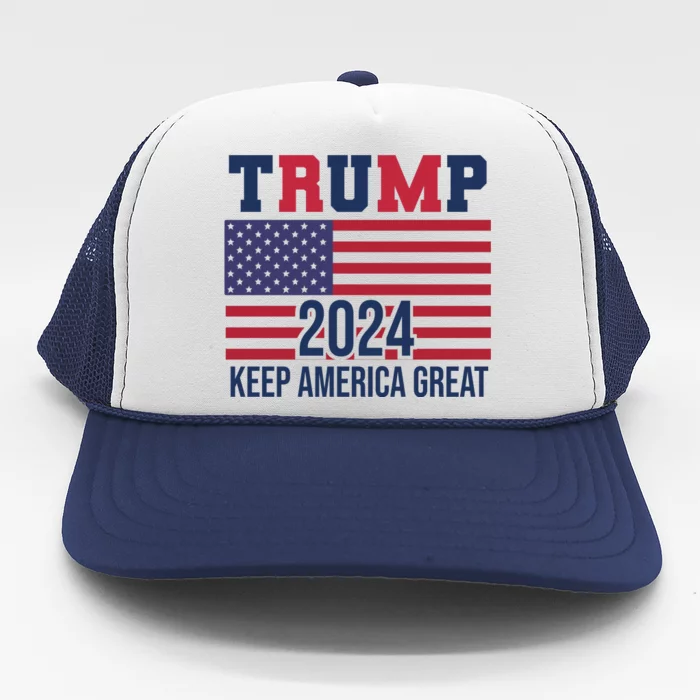 Trump Keep America Great 2024 Election Trucker Hat