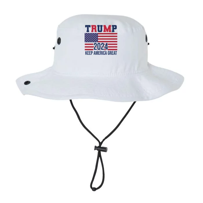 Trump Keep America Great 2024 Election Legacy Cool Fit Booney Bucket Hat