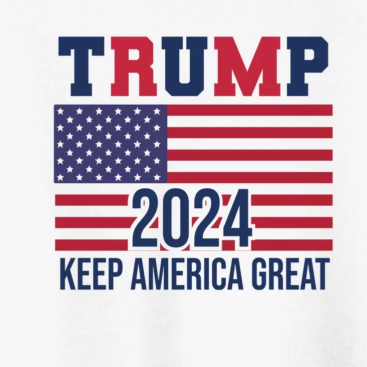 Trump Keep America Great 2024 Election Toddler T-Shirt