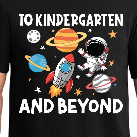 To Kindergarten And Beyond Astronaut Back To School Pajama Set