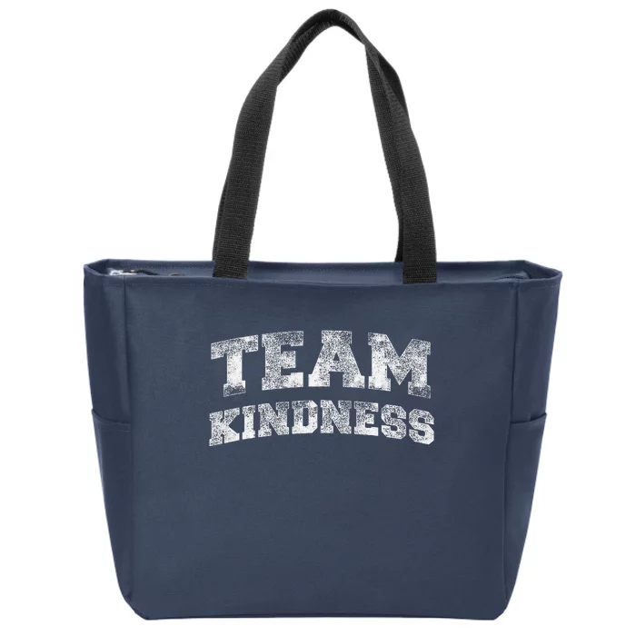 Team Kindness Anti Bullying Awareness Unity Day Orange Zip Tote Bag