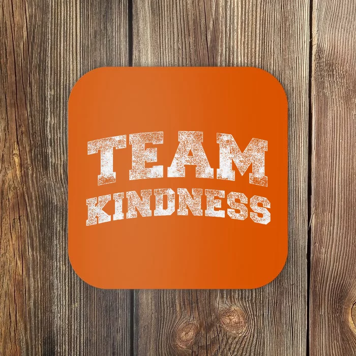 Team Kindness Anti Bullying Awareness Unity Day Orange Coaster