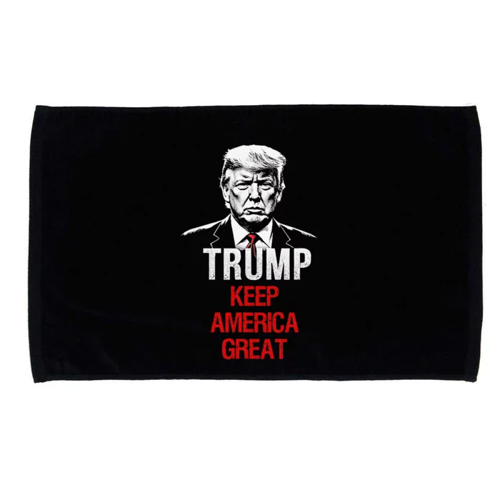 Trump Keep America Great American President Trump Microfiber Hand Towel