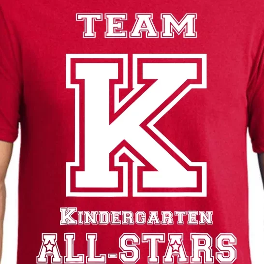 Team Kindergarten All-stars Sport Jersey Pajama Set