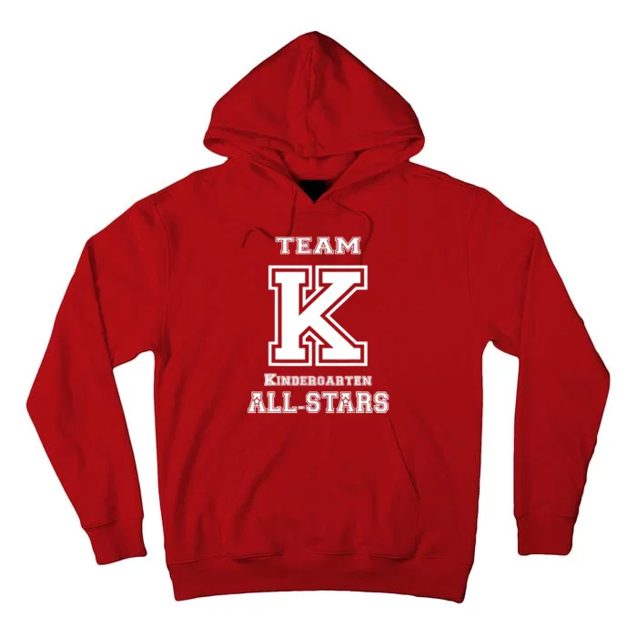 Team Kindergarten All-stars Sport Jersey Tall Hoodie