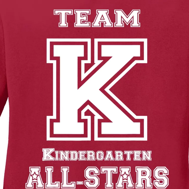 Team Kindergarten All-stars Sport Jersey Ladies Long Sleeve Shirt