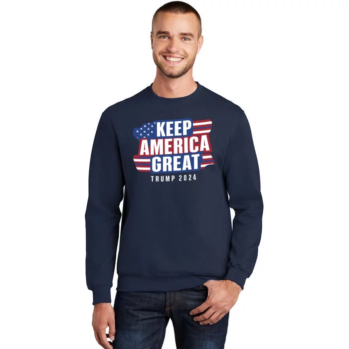 Trump Keep America Great 2024 Vote Sweatshirt