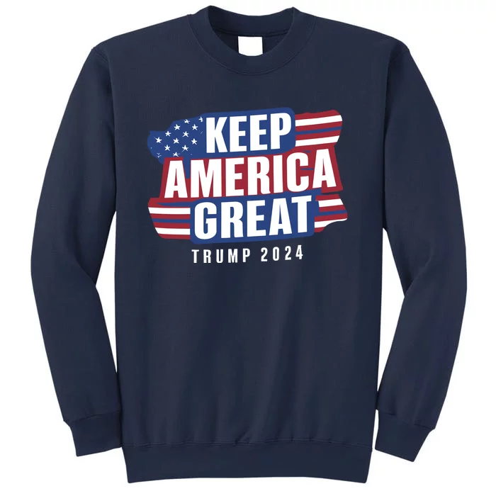 Trump Keep America Great 2024 Vote Sweatshirt