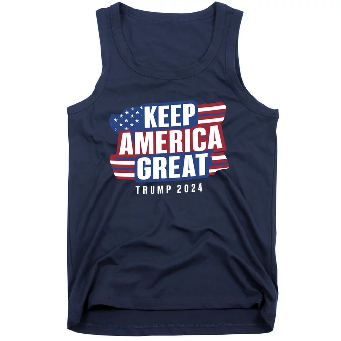 Trump Keep America Great 2024 Vote Tank Top