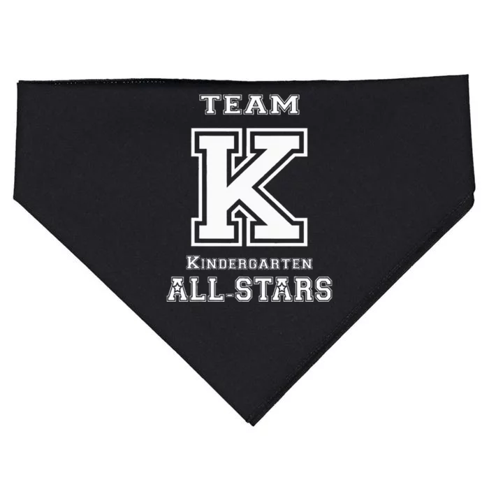 Team Kindergarten All Stars Sport Jersey USA-Made Doggie Bandana