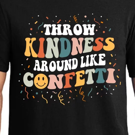 Throw Kindness Around Like Confetti Retro Anti Bullying Gift Pajama Set