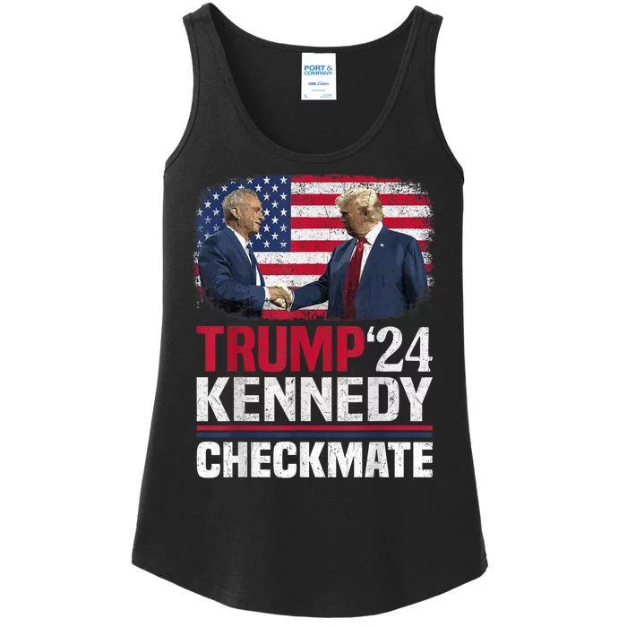 Trump Kennedy Checkmate 2024 Vote For Trump And Kennedy Ladies Essential Tank