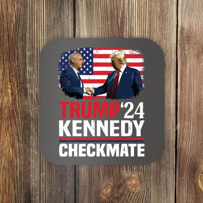 Trump Kennedy Checkmate 2024 Vote For Trump And Kennedy Coaster